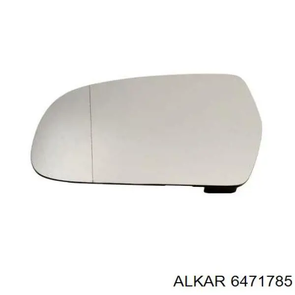 6471785 Alkar cristal de espejo retrovisor exterior izquierdo
