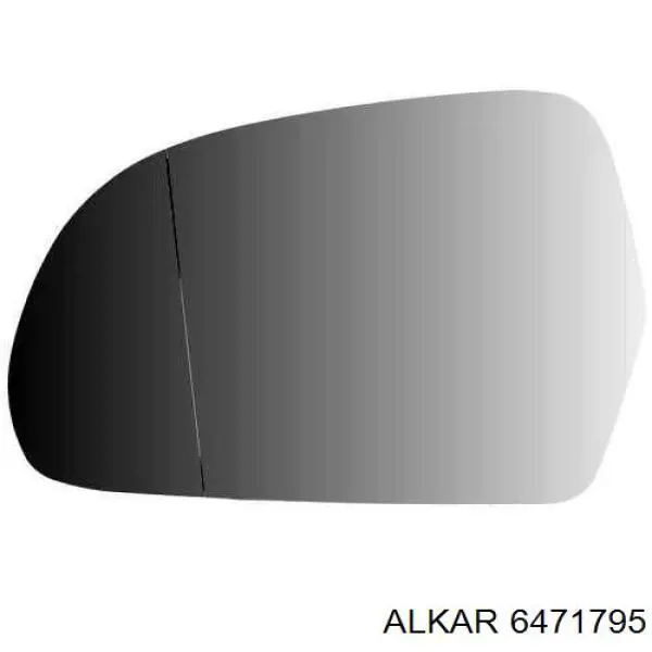 Cristal de espejo retrovisor exterior izquierdo Alkar 6471795 precio, desde 22,33 EUR