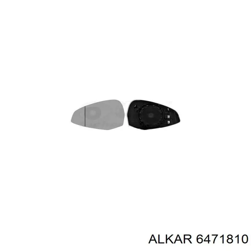 Cristal de espejo retrovisor exterior izquierdo Alkar 6471810 precio, desde 22,60 EUR