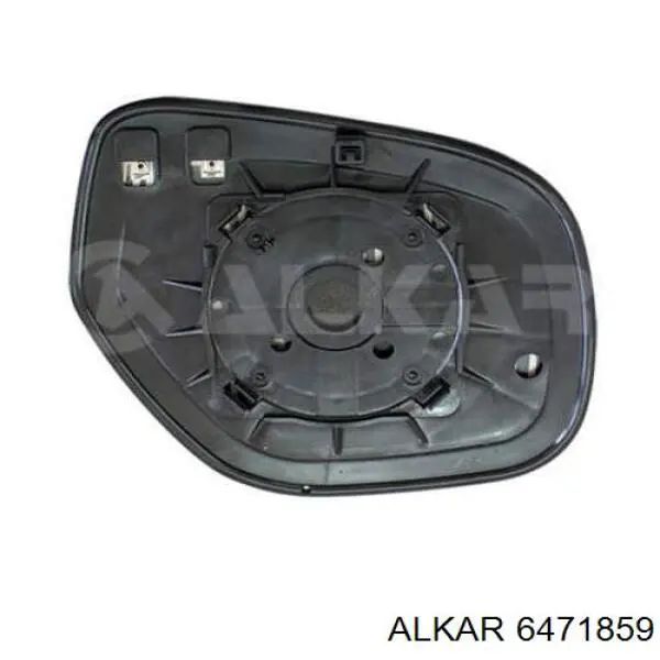 6471859 Alkar cristal de espejo retrovisor exterior izquierdo