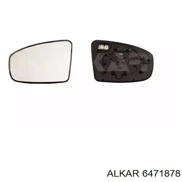 Cristal de espejo retrovisor exterior izquierdo Alkar 6471878 precio, desde 25,48 EUR