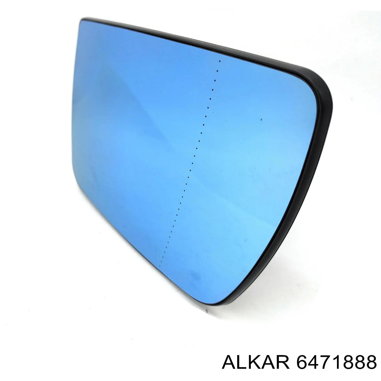 Cristal de espejo retrovisor exterior izquierdo 6471888 Alkar
