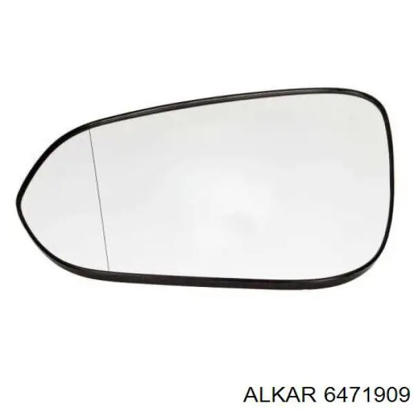 6471909 Alkar cristal de espejo retrovisor exterior izquierdo
