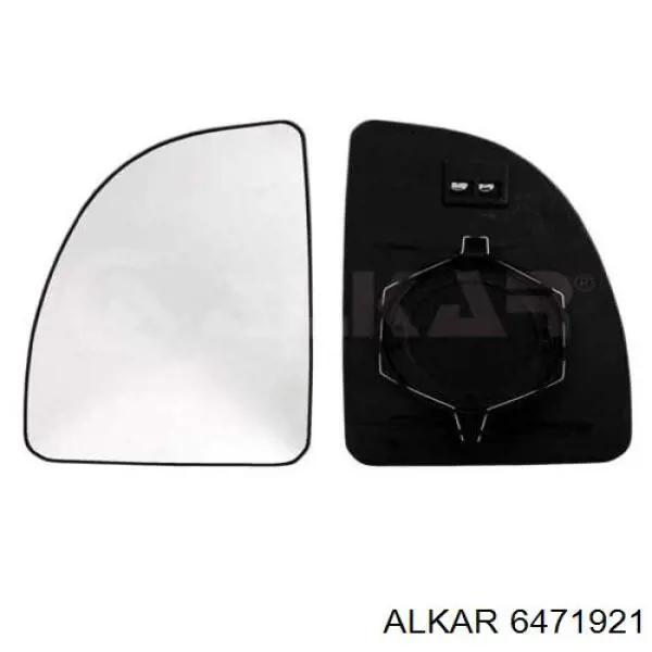 6471921 Alkar cristal de espejo retrovisor exterior izquierdo