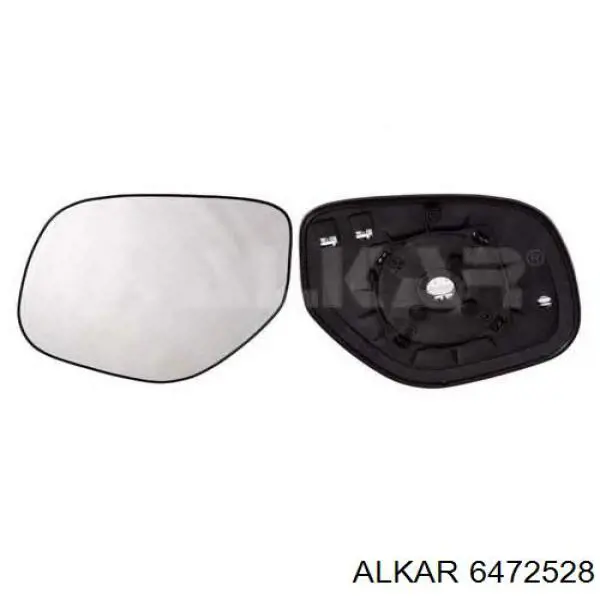 6472528 Alkar cristal de espejo retrovisor exterior izquierdo