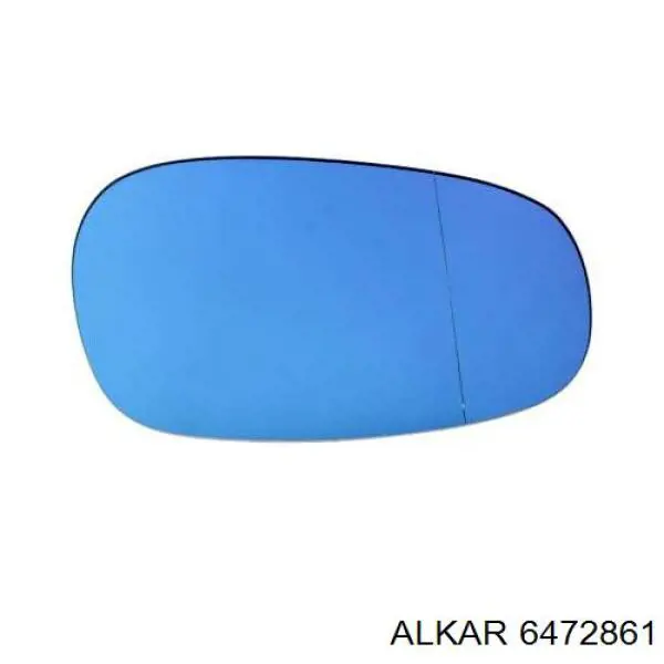 Cristal de espejo retrovisor derecho 6472861 Alkar