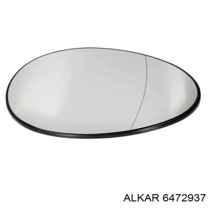 6472937 Alkar cristal de espejo retrovisor exterior derecho