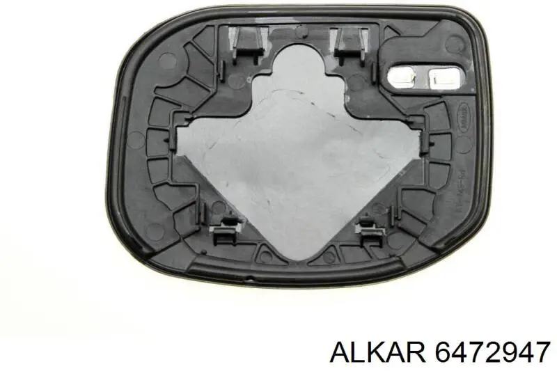 6472947 Alkar cristal de espejo retrovisor exterior derecho