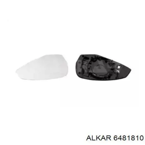 6481810 Alkar cristal de espejo retrovisor exterior izquierdo