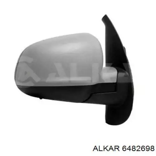 Cristal de espejo retrovisor derecho 6482698 Alkar