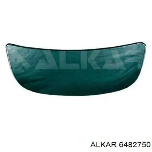 Cristal de espejo retrovisor derecho 6482750 Alkar