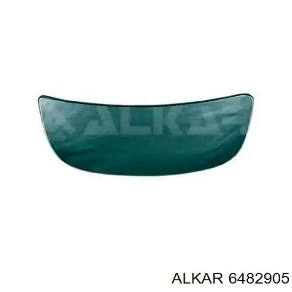 6482905 Alkar cristal de espejo retrovisor exterior derecho