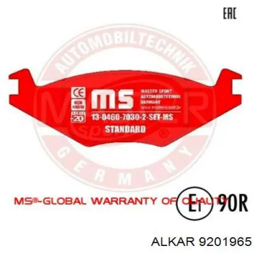 Comprar 9201965 Alkar Espejo de retrovisor izquierdo