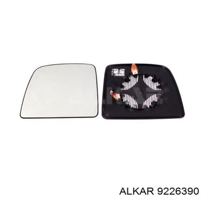 Espejo de retrovisor derecho 9226390 Alkar
