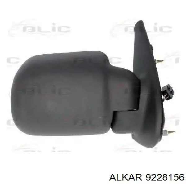Espejo de retrovisor derecho 9228156 Alkar