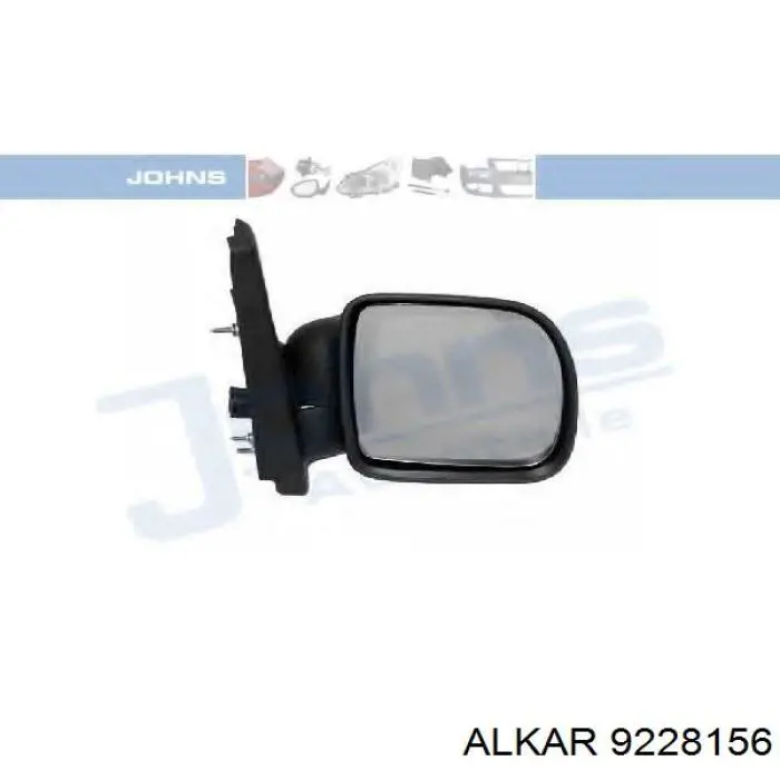 Comprar 9228156 Alkar Espejo de retrovisor derecho