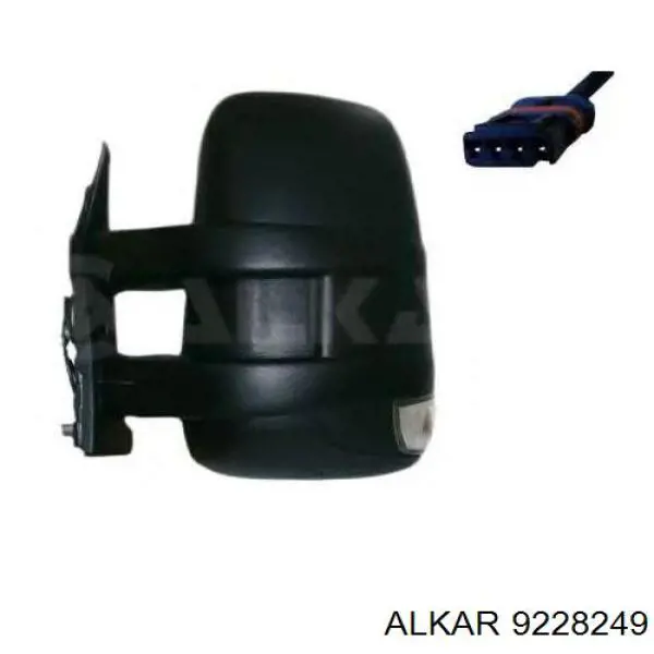 9228249 Alkar espejo retrovisor derecho