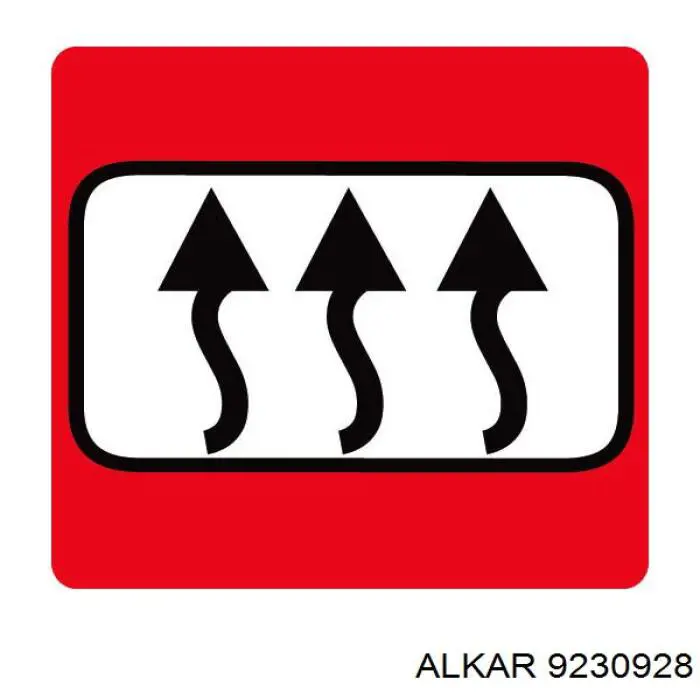 9230928 Alkar espejo retrovisor derecho