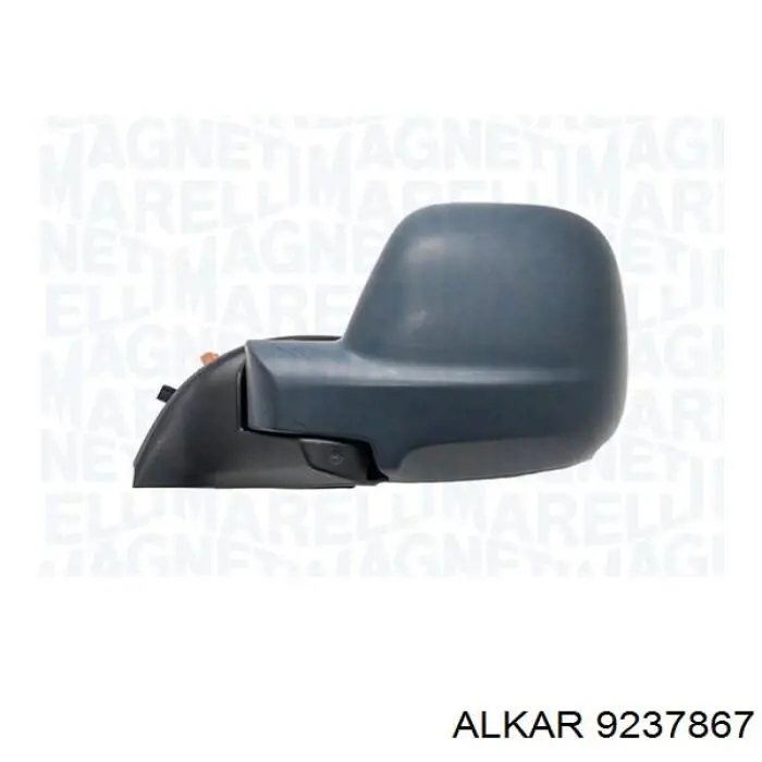 Espejo de retrovisor izquierdo 1608177580 Peugeot/Citroen