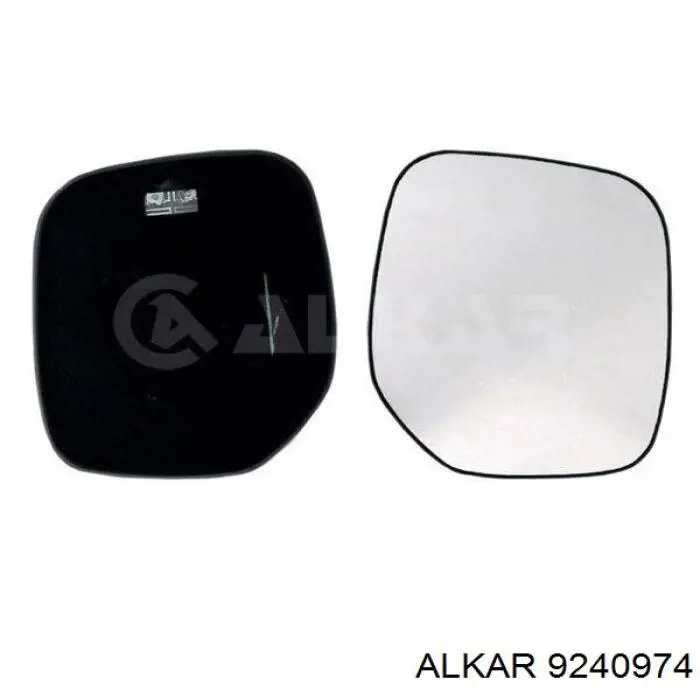 Espejo de retrovisor derecho 9240974 Alkar