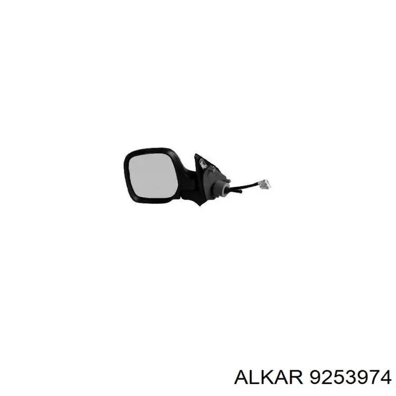 Espejo de retrovisor izquierdo 9253974 Alkar