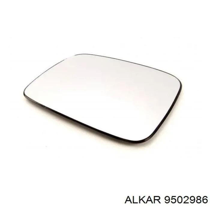 9502986 Alkar cristal de espejo retrovisor exterior derecho