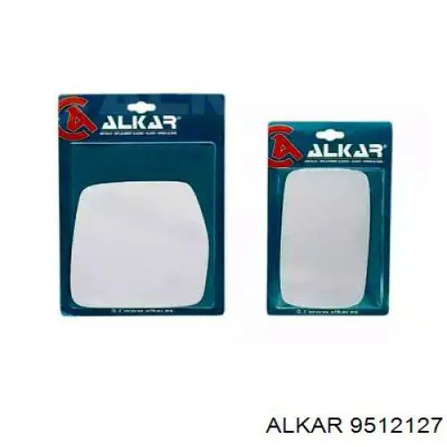 9512127 Alkar cristal de espejo retrovisor exterior derecho