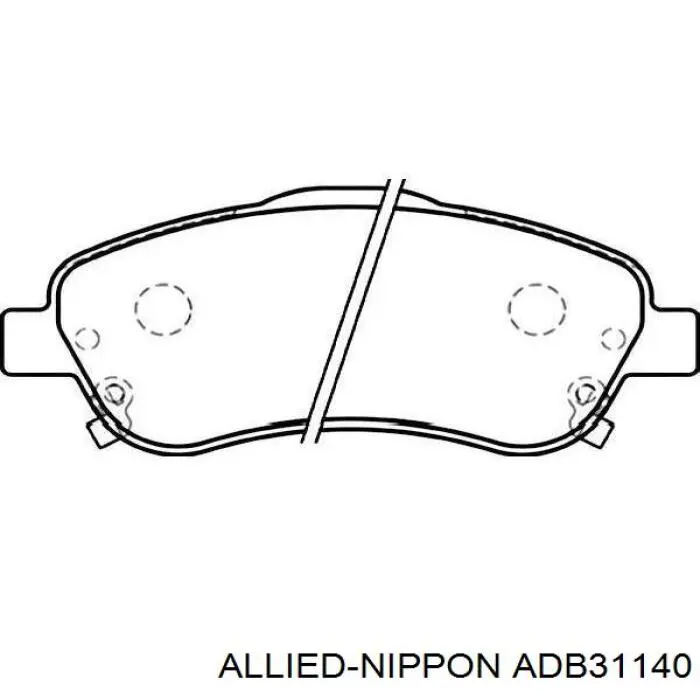 Pastillas de freno delanteras Toyota Corolla R10