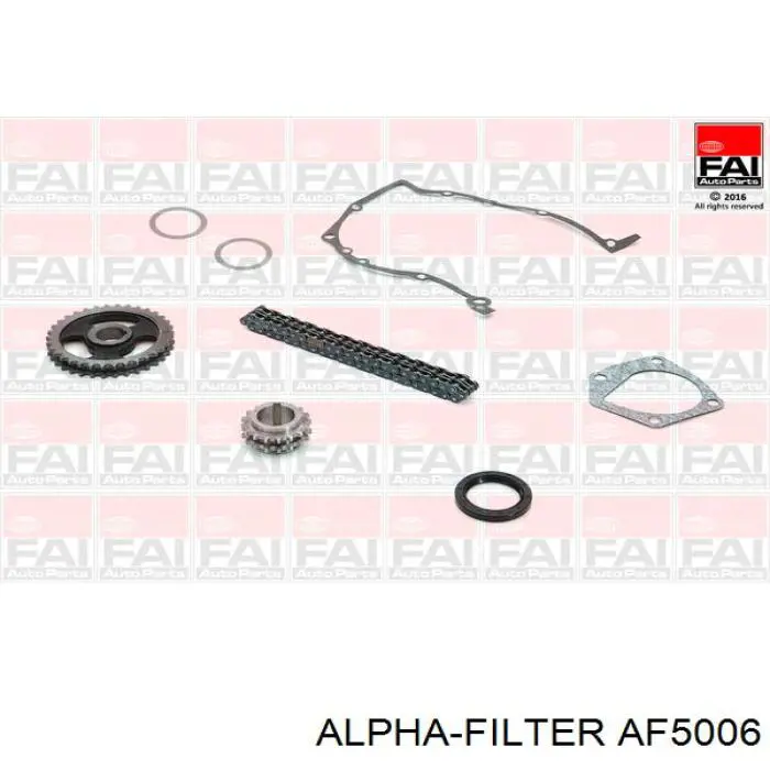 AF5006 Alpha-filter filtro habitáculo