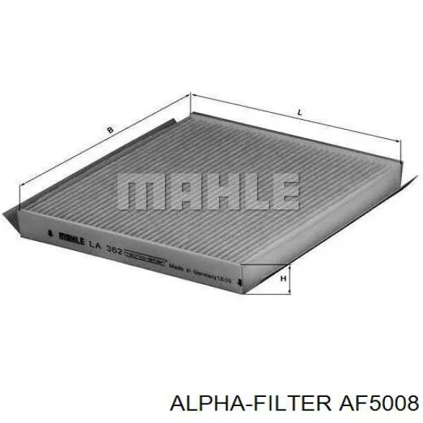 AF5008 Alpha-filter filtro habitáculo