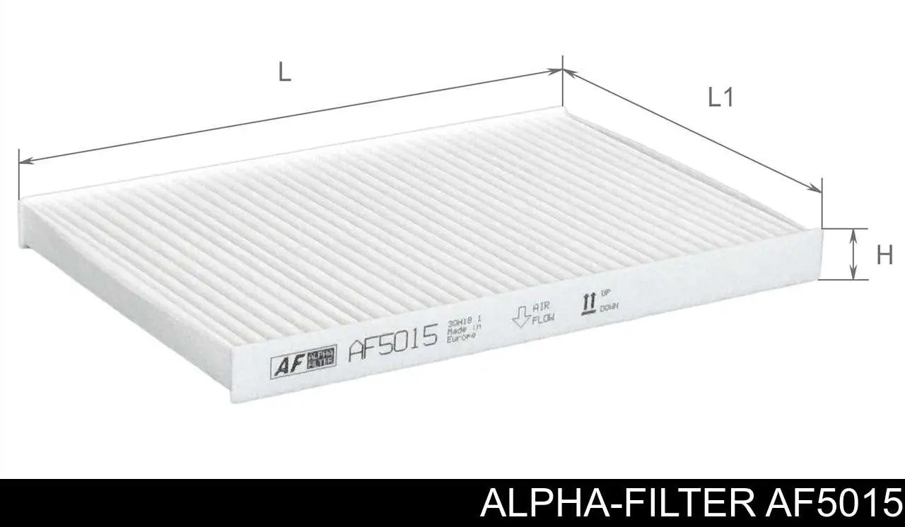 AF5015 Alpha-filter filtro de habitáculo