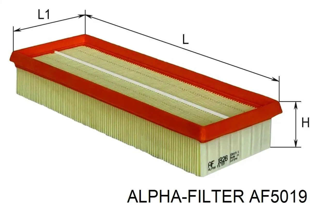 AF5019 Alpha-filter filtro habitáculo