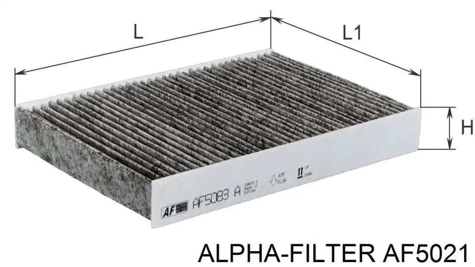 AF5021 Alpha-filter filtro habitáculo