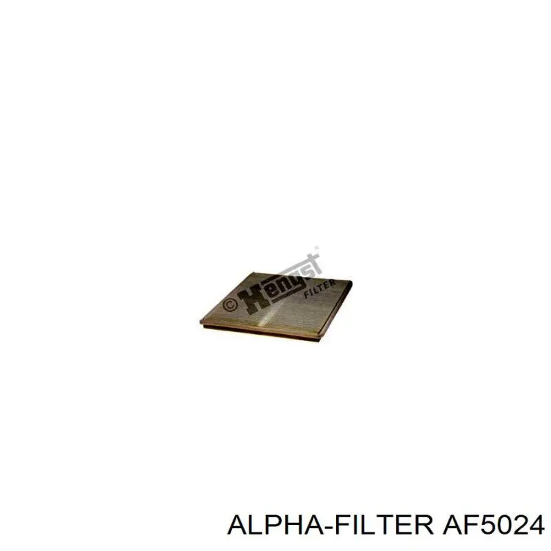 AF5024 Alpha-filter filtro de habitáculo