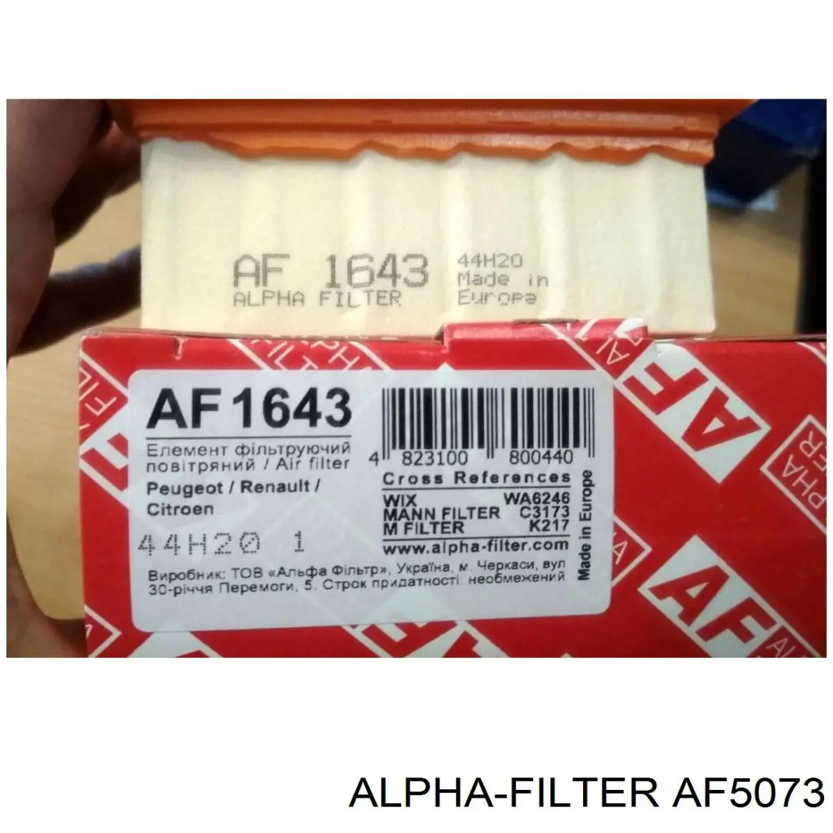 AF5073 Alpha-filter filtro habitáculo