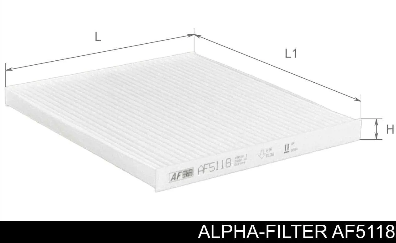 AF5118 Alpha-filter filtro habitáculo