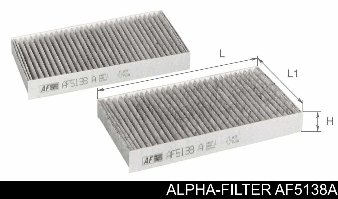 AF5138A Alpha-filter filtro de habitáculo