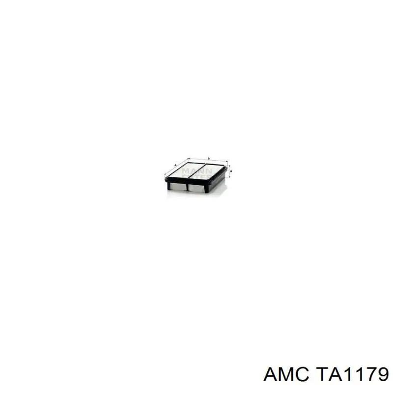 Filtro de aire 1500A286 Mitsubishi