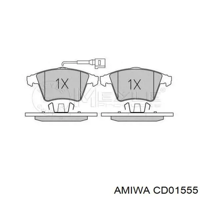 Pastillas de freno delanteras Volkswagen Transporter 7HA, 7HH, 7EA, 7EH