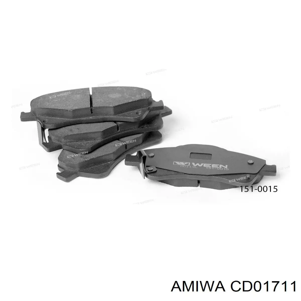 Pastillas de freno delanteras Toyota Corolla E12