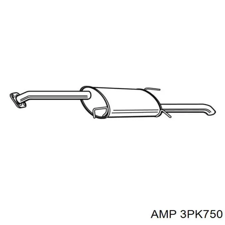 3PK750 AMP/Paradowscy correa trapezoidal