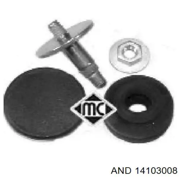 Cojín de la tapa decorativa del motor 14103008 AND