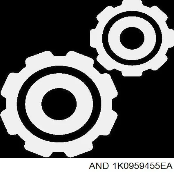 1K0959455EA AND ventilador (rodete +motor refrigeración del motor con electromotor, izquierdo)