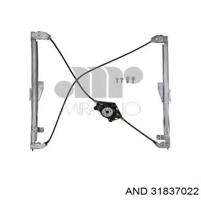 31837022 AND mecanismo de elevalunas, puerta delantera derecha