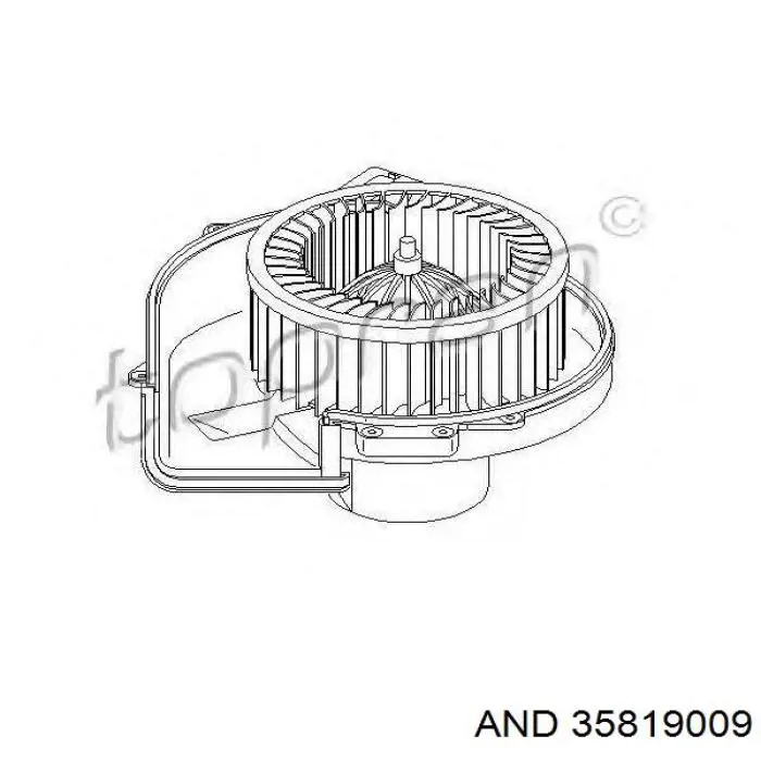 35819009 AND Ventilador de habitáculo