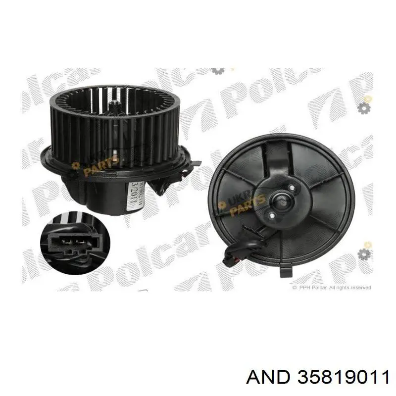 Ventilador de calefacción AND 35819011 precio, desde 39,20 EUR