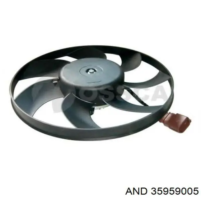35959005 AND ventilador (rodete +motor refrigeración del motor con electromotor derecho)