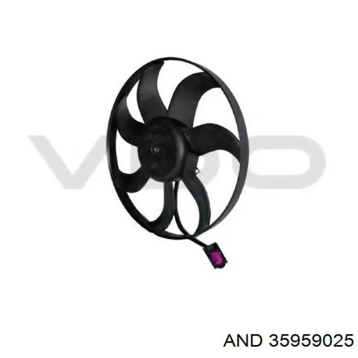 35959025 AND Ventilador eléctrico de aire acondicionado completo (motor y aspa)