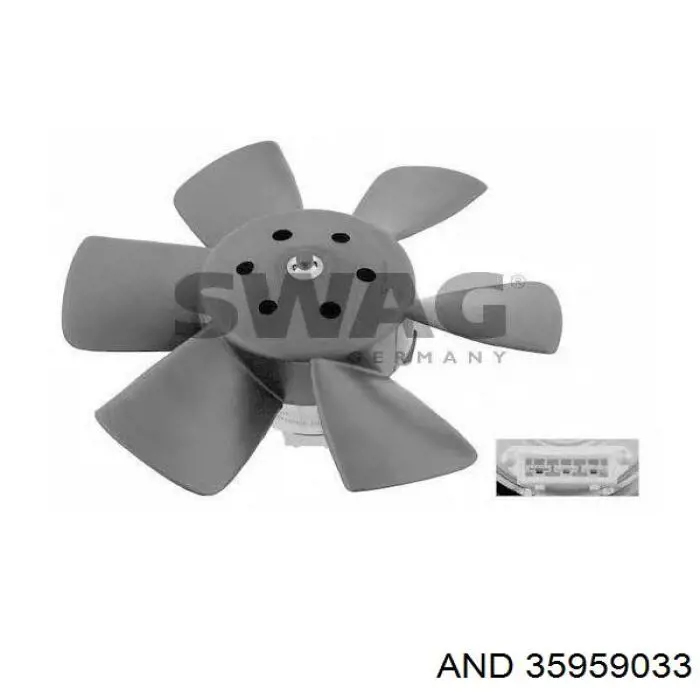 Ventilador del motor 35959033 AND