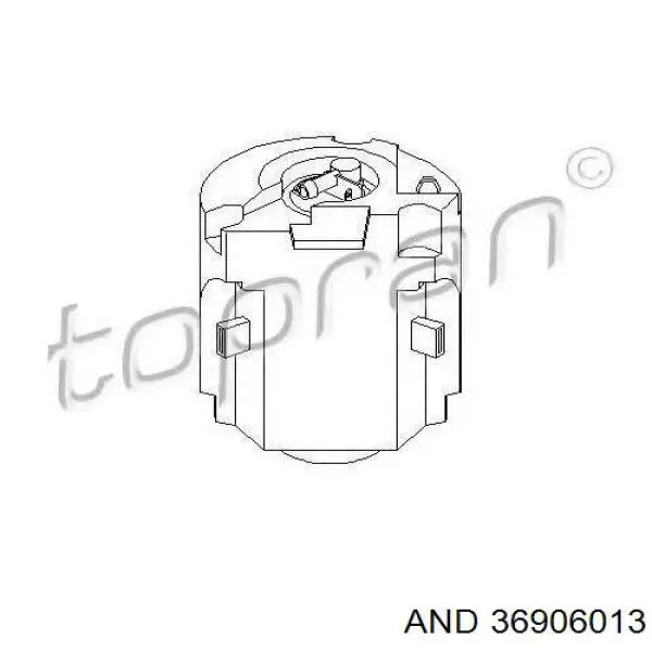 Bomba de combustible eléctrica sumergible Volkswagen Vento 1H2